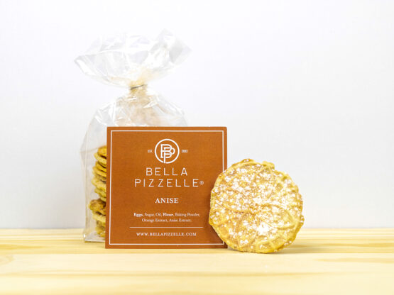 Mini Anise Flavored Pizzelle Cookie
